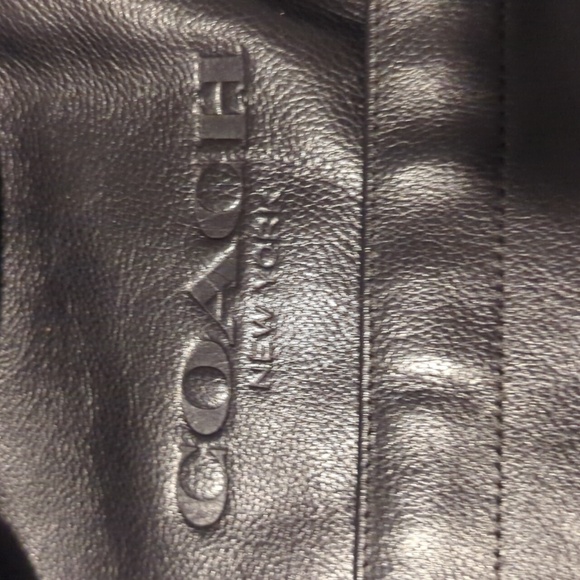 All leather Coach backpack - Picture 2 of 10